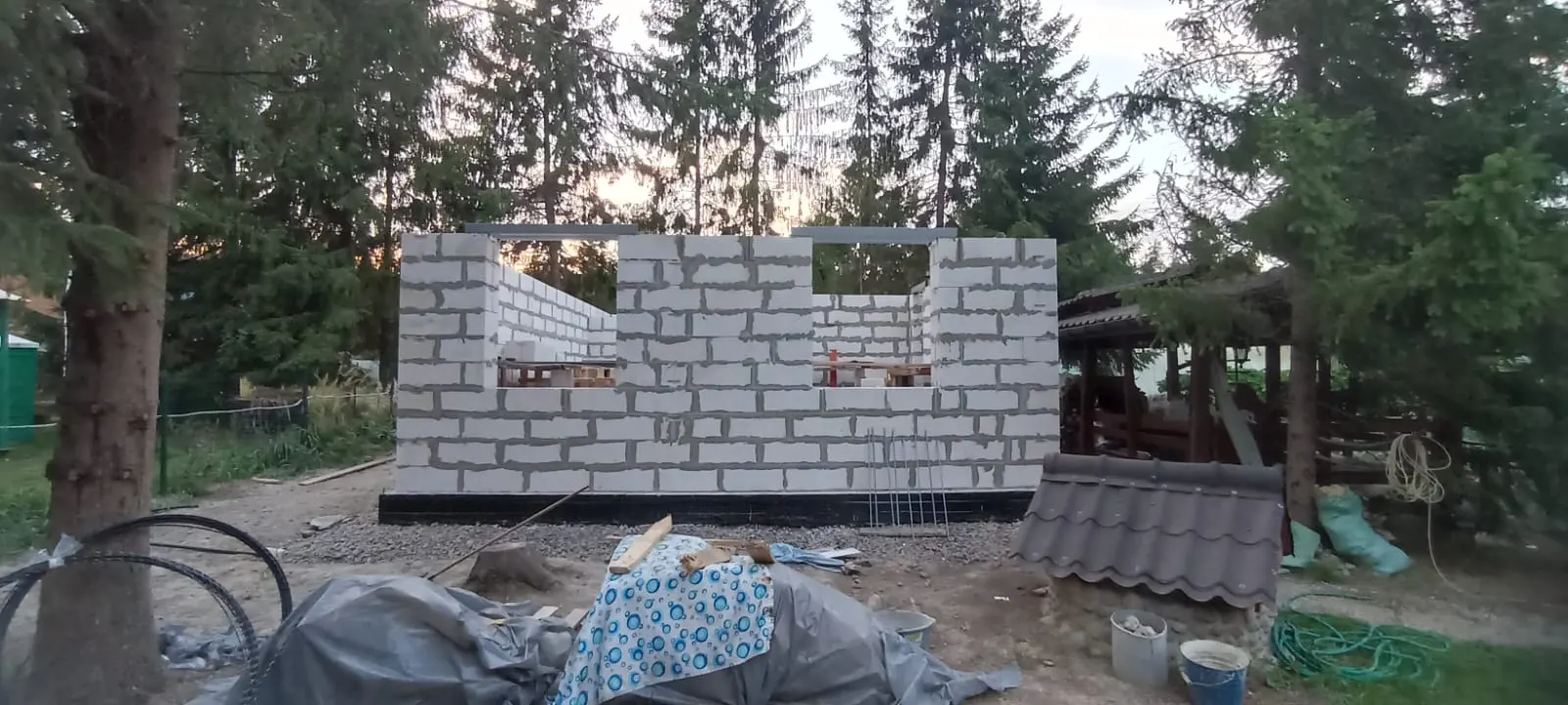 Фото строительства