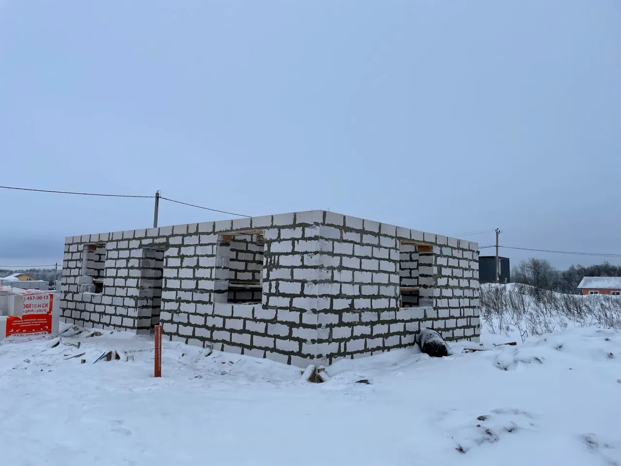 Фото строительства