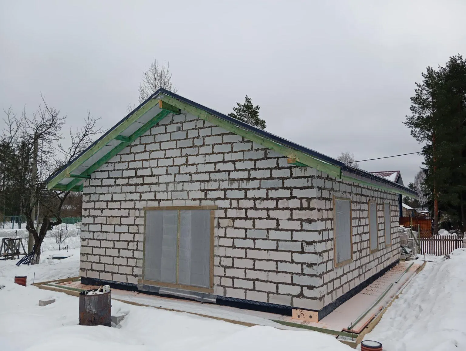 Фото строительства
